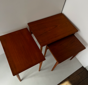 tables gigogne danoise teck annees60 midcentury coffee table teak galerie danoise boutique paris batignolles