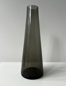 vase verre italie danois bleu gris vase decoration paris