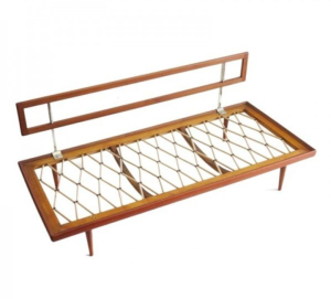 banquette 160cm Antimott par Peter Hvidt pour knoll