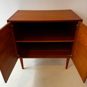 buffet vintage en teck scandinave mobiler paris galerie danoise ouvert