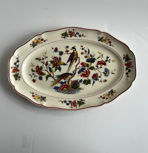 plat oiseau gien villeroy et boch art de la table