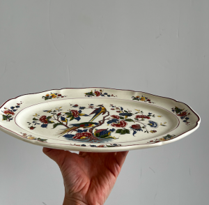 plat oiseau gien villeroy et boch profil
