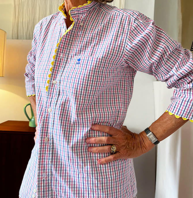 Chemise upcyclée ENSEMBLE – 90 €