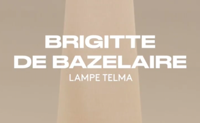 Lampe céramique Brigitte de Bazelaire – 960 €