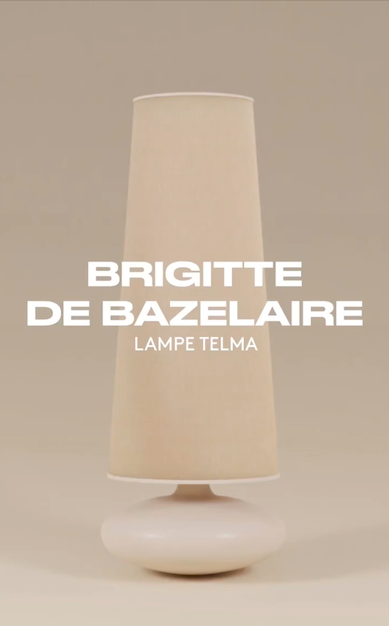 Lampe céramique Brigitte de Bazelaire – 960 €