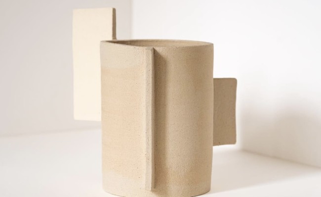 Pièces uniques en grès Capucine Valentin