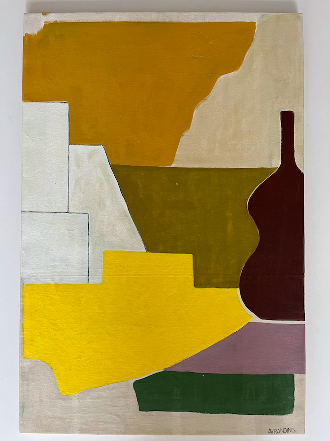 « La Terrasse » – A V R A N D I N I S – 60x90cm – 850 €