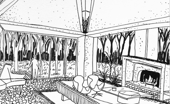 Archisketch Lionel Borla 20×20 ou 40×40 cm – 160€ et 340 €