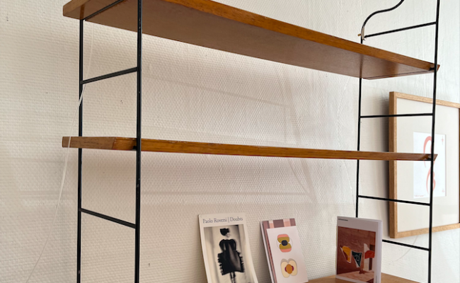 Etagère murale string vintage – L74 x P19 x H80 cm – 280 €