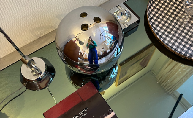 Boule à glace « miroir » – 45 €