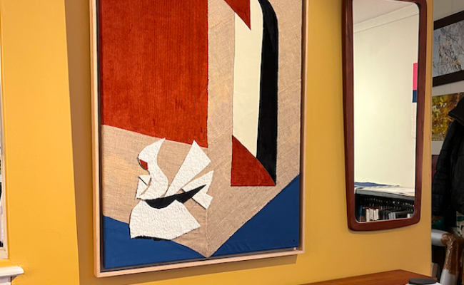 Toile textile JOHARA – 70 x 100 cm – 740 €