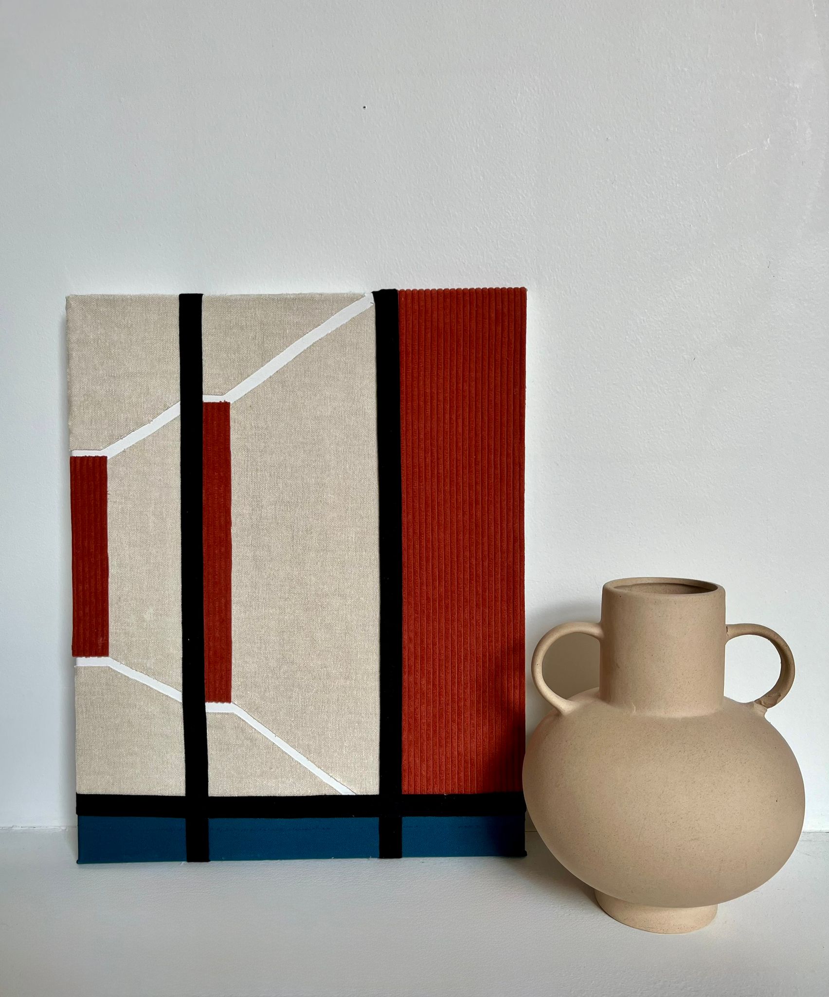 Tableaux textile par Johara –