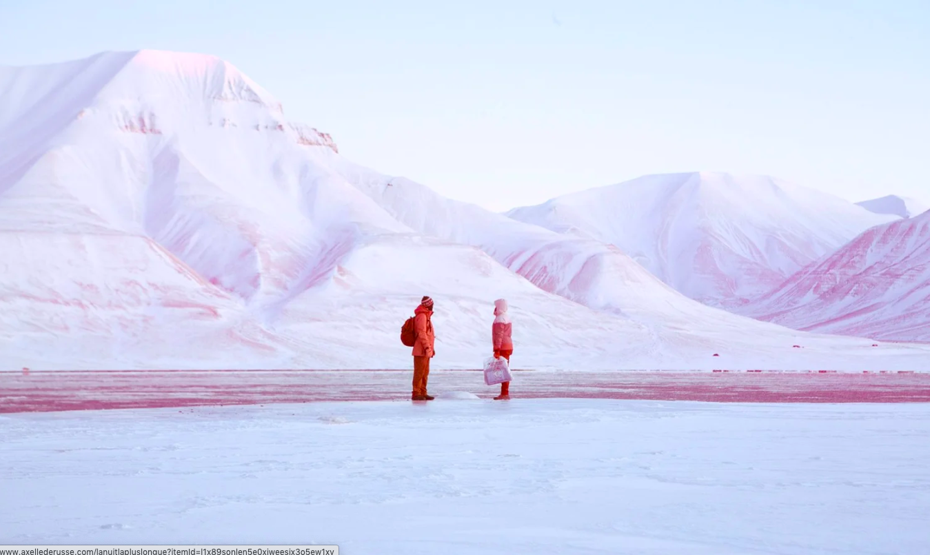 Photographies Axelle de Russé infrarouge Spitzberg, Svalbard