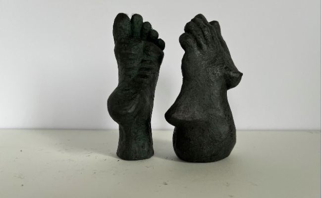 Sculpture en terre patinée Anne-Lorraine LESIEUR – à partir de 120 €