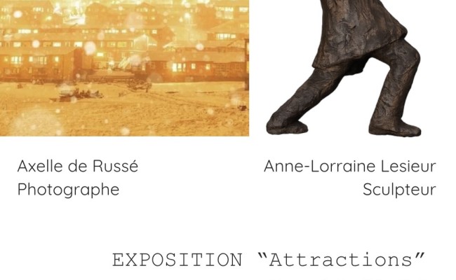 Exosition à venir- Anne-Lorraine LESIEUR et Axelle de RUSSÉ