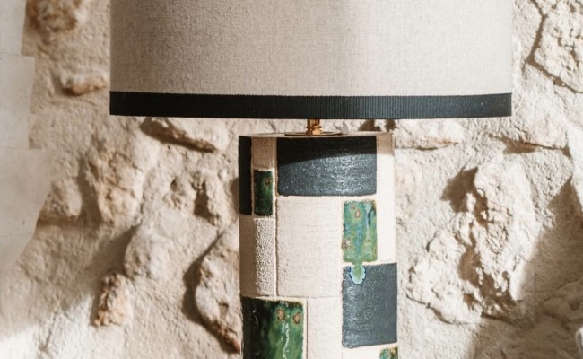 Lampe céramique Capucine Valentin – 520 €