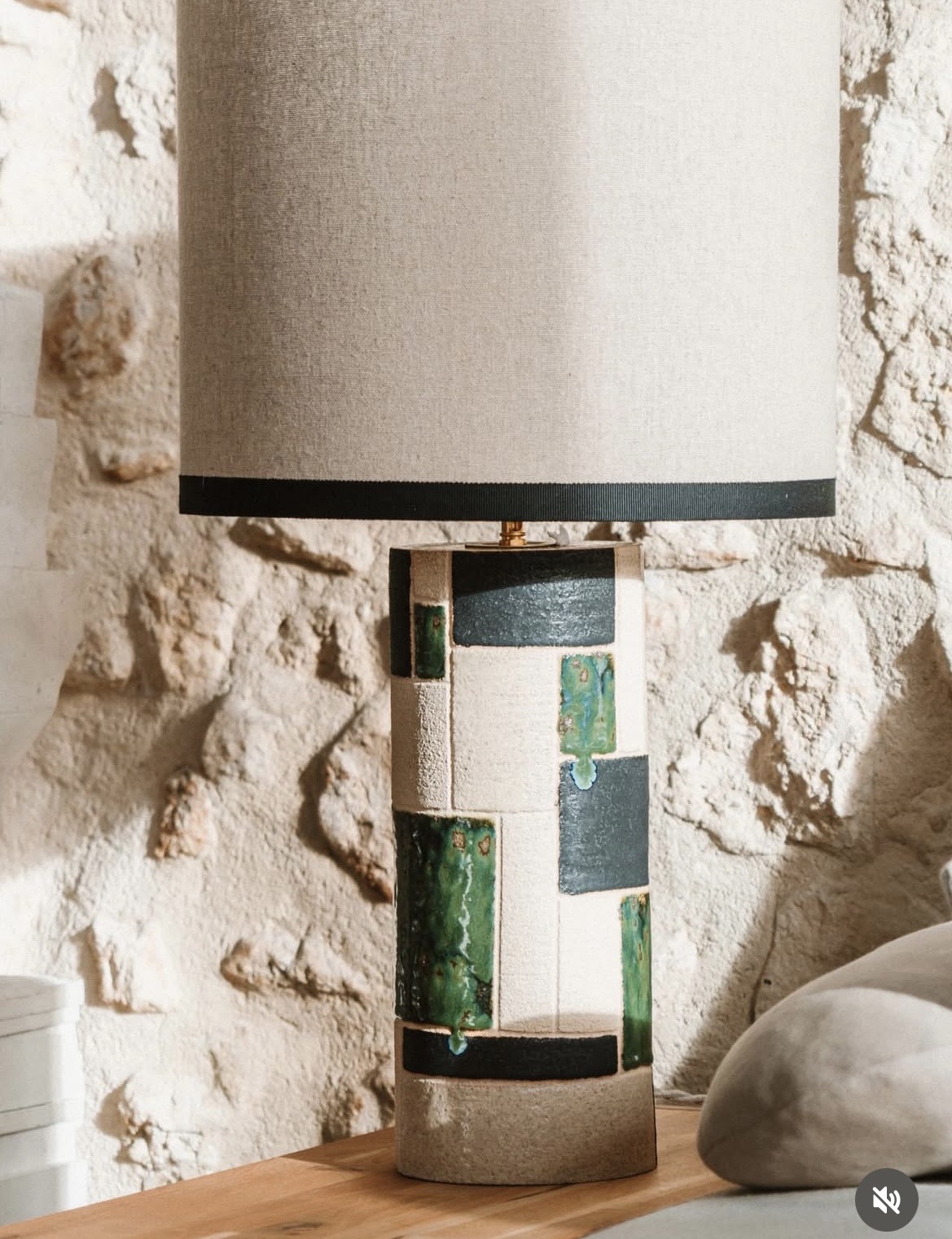 Lampe céramique Capucine Valentin – 520 €