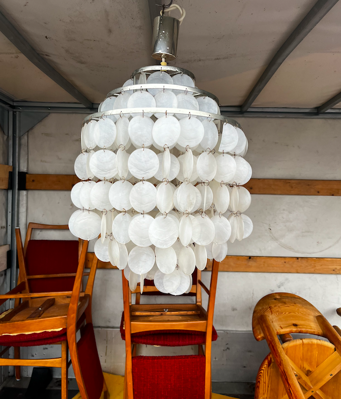 Lustre Verner Panton vintage – 450 €