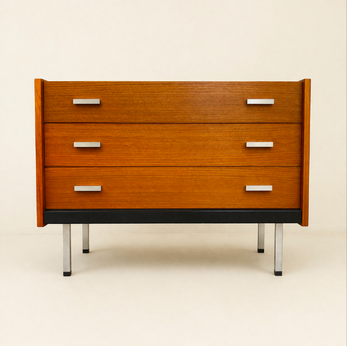 Commode coiffeuse Georges Frydman – L100 x P44 x H75 cm – 650 €