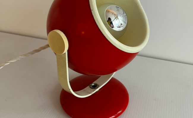 Lampe à poser eyeball années 1970 – 90 €