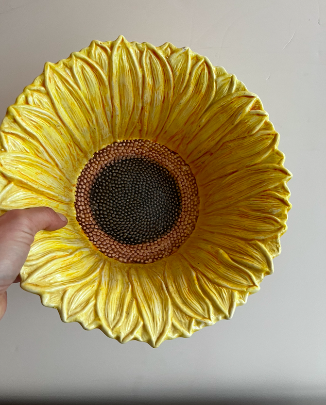 Saladier vintage tournesol – 29 €