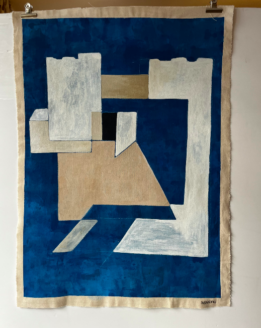 Toile originale – pigments sur coton – 750 €