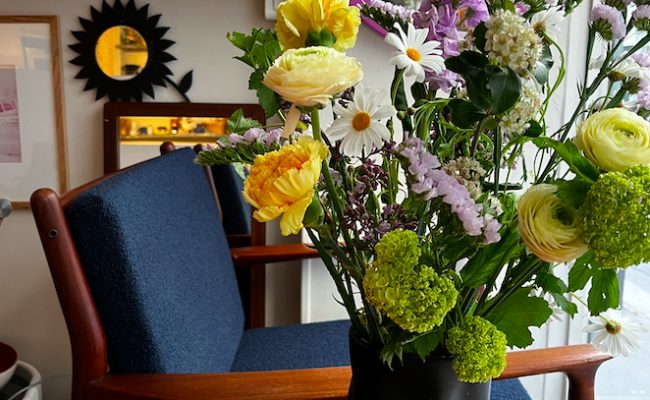 Fauteuil danois en teck Svend Aage Eriksen pour Glostrup – 900 €