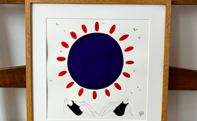 Encre et gouache sur papier Lionel Borla –