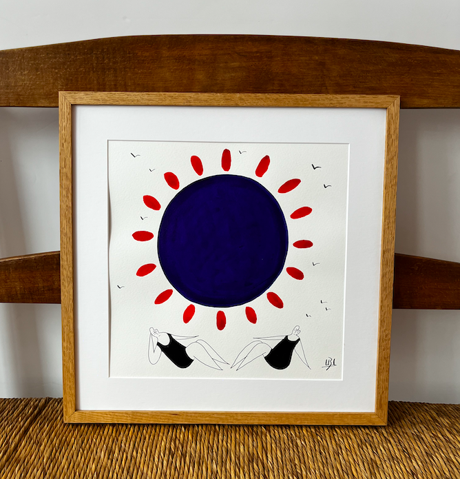 Encre et gouache sur papier Lionel Borla –