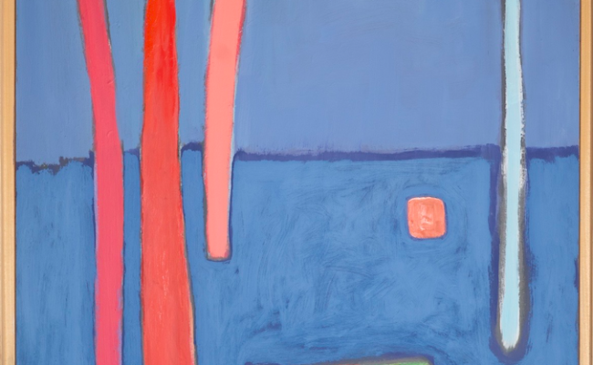 Technique mixte sur bois – peinture Nathalie Duvillier 110 X 145 cm