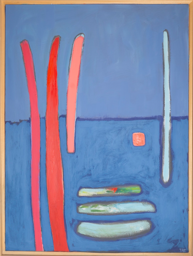 Technique mixte sur bois – peinture Nathalie Duvillier 110 X 145 cm