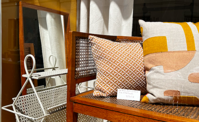 Coussins faits main – 35/45 €