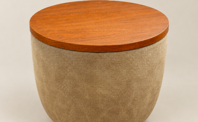 Coffre pouf vintage des années 1950/1960 – 220 €